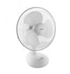 Вентилятор настольный универсальный компактный DOMOTEC MS-1626 White, с автоповоротом,3 скоростных режима, бесшумный портативный мощный электровентилятор 40 Вт
