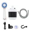 Душ портативний кемпінговий Gotel Q16H Outdoor Shower на 20 л з помпою від акумулятора 2200 mah.