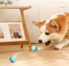Интерактивная Игрушка для кошки USB smart мяч-шарик PetGravity, умный крутящийся мячик с Led – подсветкой, шарик убегающий с хаотичным движением, развлекательная игрушка для пушистиков