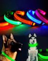 Светящийся ошейник для собак на аккумуляторе USB GLOW RING, Led маячок для животных кошек и собак