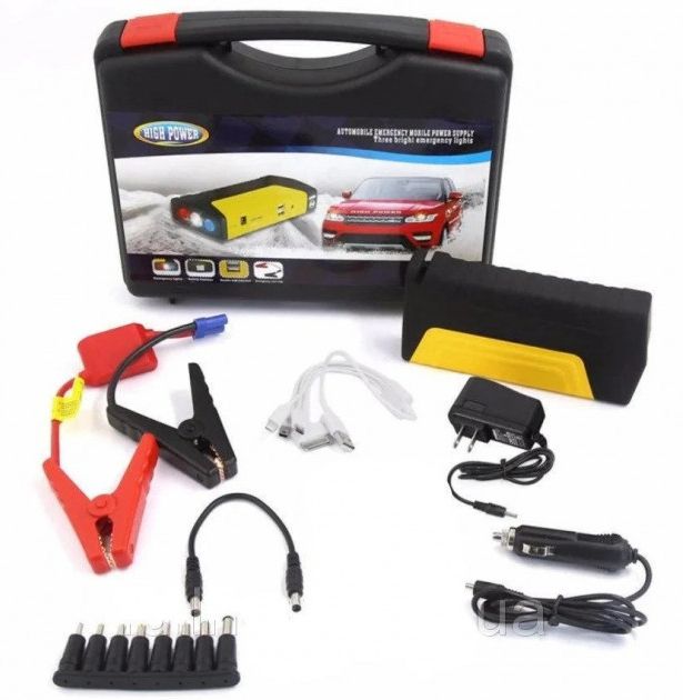 Пускозарядное автомобильное устройство 12V Jumpstarter TM15 50800 мАч для аккумулятора, пусковое устройство для авто