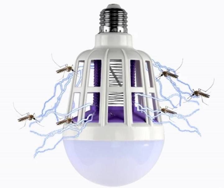 Универсальная Светодиодная лампа приманка для насекомых комаров Zapp Light, мощная антимоскитная лампа уничтожитель комаров и насекомых, фумигатор от летающих насекомых для дома, сада, улицы и беседки, лампа - отпугиватель
