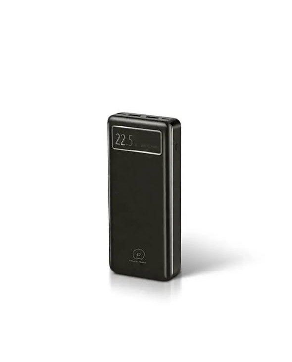 Портативный компактный переносной Power Bank WUW Y100 20000 mAh PD 22.5W, универсальный внешний аккумулятор с быстрой зарядкой Quick Charge 3.0, павербанк с цифровым LED-индикаторм уровня заряда, Двойной USB