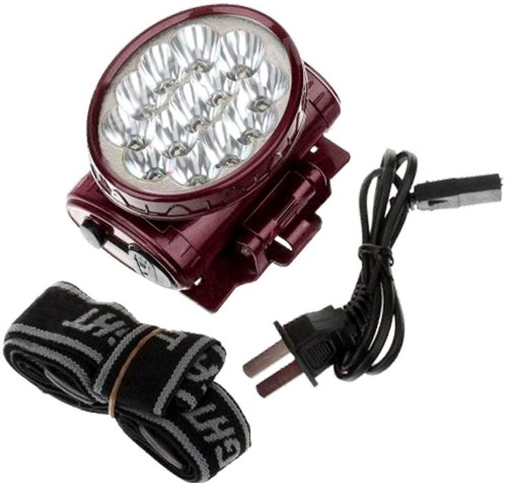 Аккумуляторный универсальный портативный Налобный Фонарик OPERA Digital OP1898 13LED, Hands-Free Свет,осветительный прибор для профессиональных и бытовых задач,пыле влагостойкий, компактный фонарь 