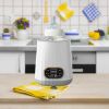 Автоматический шейкер для детских бутылочек, Electric Milk Bottle Shaker, Portable Shaking Machine, USB Charging, Milk, Подогреватель для бутылочек потативный с таймером  оборудован подсветкой и LED дисплеем