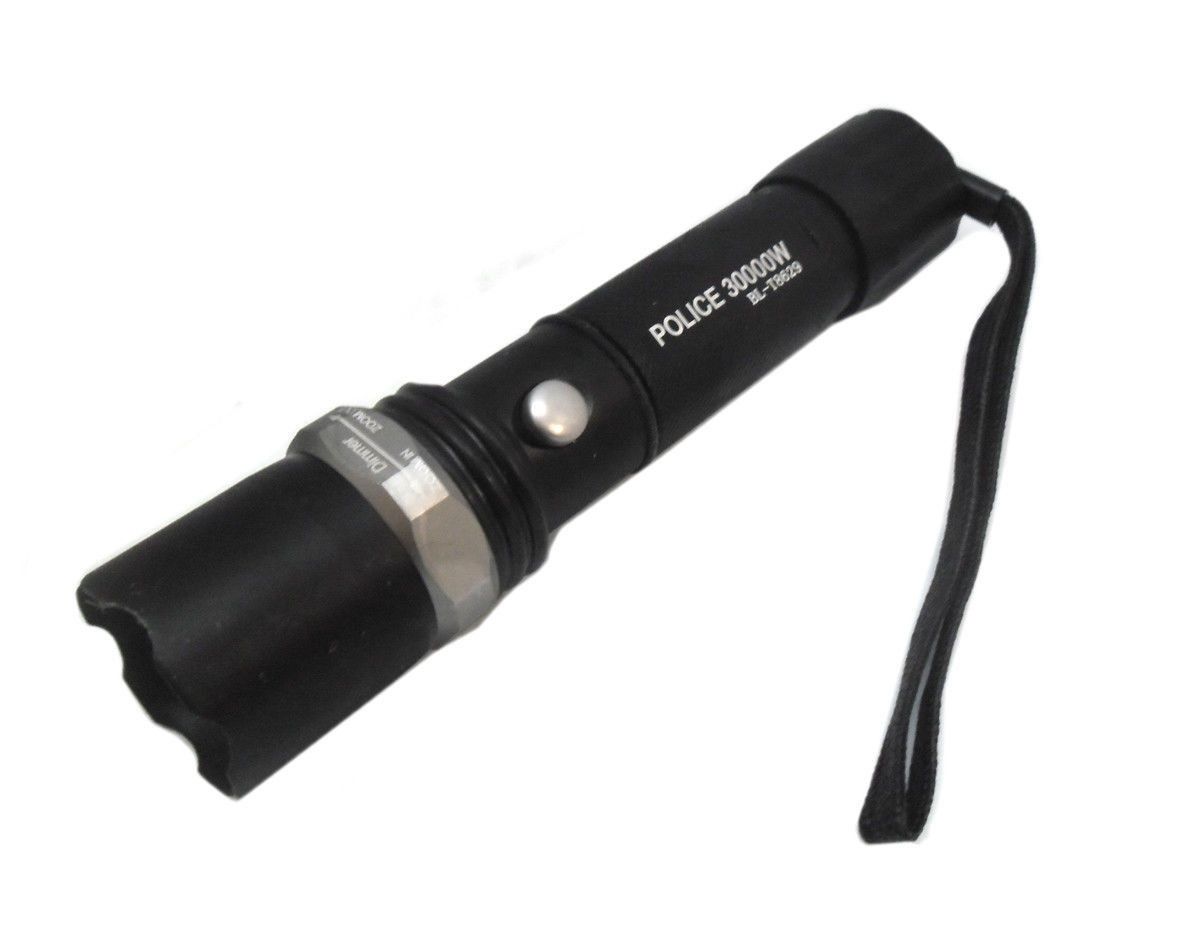Фонарик Police BL-T8629 30000W (светит синим цветом)