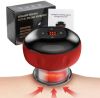 Массажер Cupping Massager с эффектом банок для тела, Антицеллюлитный массажер с интенсивным согреванием, массажная терапия, Акупунктурный, лимфодренажный, расслабляющий Электрический универсальный Вакуумный Баночный Массаж