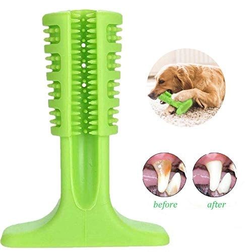Жевательная игрушка для собак из натуральной резины Dog Chew Brush, Зубная щетка для собак