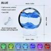 Настольная Лампа ночник RGB песочные часы Картина USB светильник 3D Sandscap вращение 360 °, уникальная увлекательная яркая прикроватная лампа анти стресс подвижный песок, светодиодный светильник с сыпучим песком
