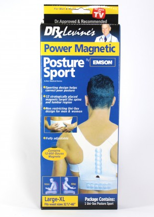 Магнитный корректор осанки EMSON Power Magnetic