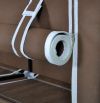 Тканевый складной шкаф для обуви на 2 секции Shoe Cabinet YQF-2266 на 12 полок, двойной шкаф органайзер для хранения обуви