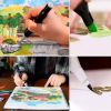 Универсальный Набор Портативных двусторонних маркеров, Sketch Marker, 36 цветов в сумочке, два наконечника разной формы, для рисования на бумаге, картонах, дереве и других поверхностях, для скетчинга