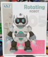 Танцующий интерактивный светящийся робот Rotating Robot на батарейках, Детская музыкальная игрушка робот Robot Light and Music