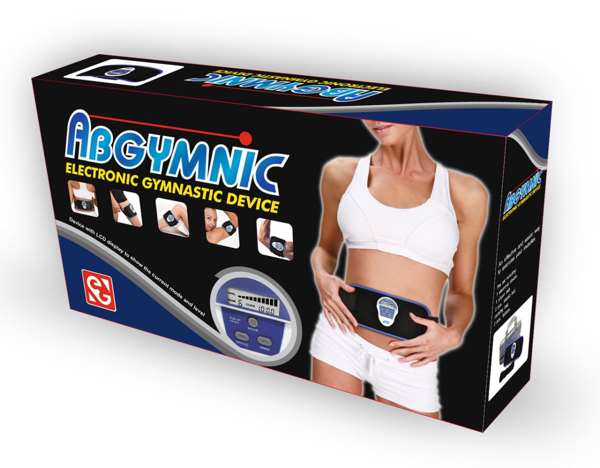 Пояс миостимулятор для похудения Abgymnic, Массажер для сжигания жира