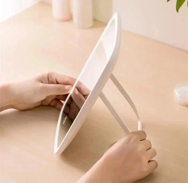 Зеркало для макияжа с подсветкой Xiaomi Jordan Judy LED Makeup Mirror NV505, сенсорное аккумуляторное настольное зеркало 3 режима