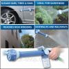 Распылитель воды универсальный Ez Jet Water Cannon, насадка на шланг водомет с отсеком для моющих средств