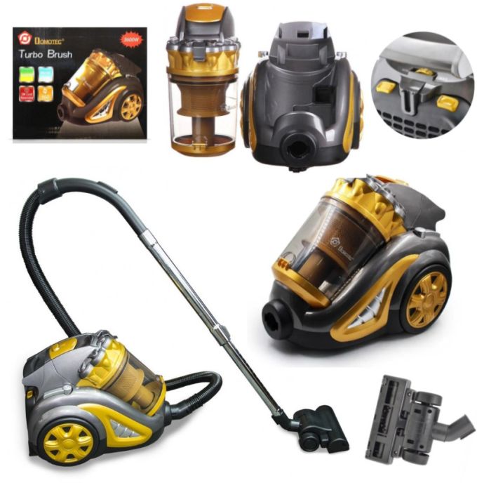Пылесос контейнерный Domotec MS-4408 3600Вт Turbo Brush на 4 л без мешка