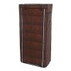 Тканевый органайзер шкаф для хранения обуви Shoe Cabinet 6110 160х60х30 см, Обувной складной стелаж