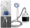Душ портативний кемпінговий Gotel Q16H Outdoor Shower на 20 л з помпою від акумулятора 2200 mah.