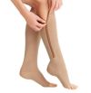 Компрессионные гольфы от варикоза Zip Sox, лечебные носки от варикоза, лечебные чулки Зип Сокс Бежевые
