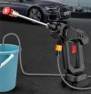 Аккумуляторная портативная универсальная Мойка Высокого давления Makita 48v 2акб, 2 аккумулятора, Автономный компактный Пистолет для Мойки Автомобиля, Минимойка для авто с кейсом для хранения