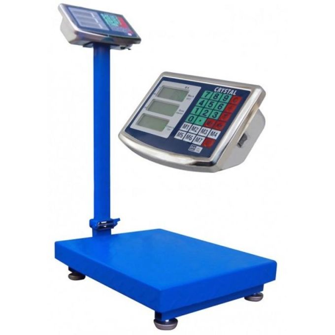 Весы торговые до 300 кг, 50x 40 товарные платформа, торговые весы с платформой