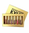 Набор матовых жидких помад Kylie Birthday Gold