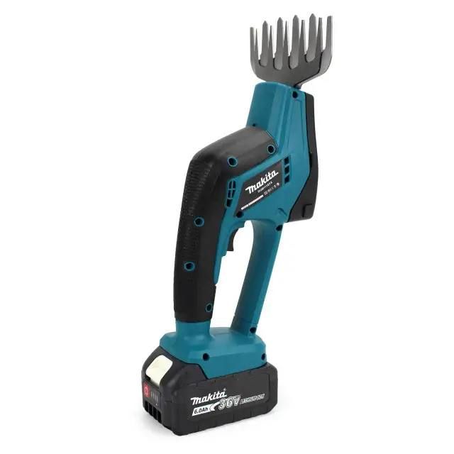 Аккумуляторный портативный универсальный кусторез Makita DUM111SYX (36V 6.0Ah), компактные садовые ножницы для кустов, кусторез для ухода за садом,обеспечивает чистые и аккуратные срезы, удобный и мощный инструмент для обрезки травы и кустов