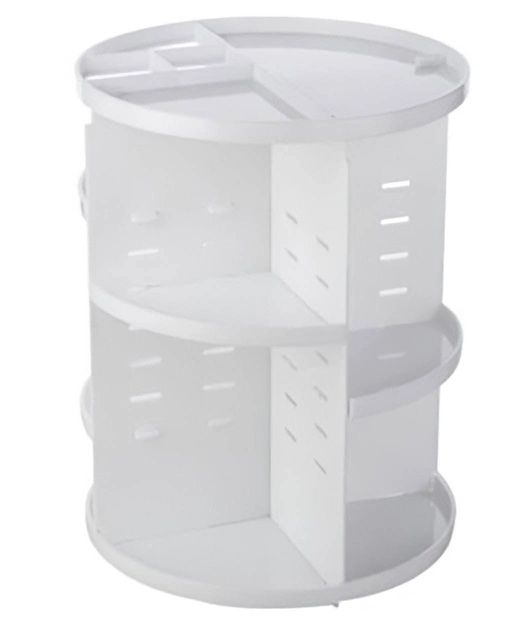 Многофункциональный органайзер для косметики вращающийся 360° Rotation Cosmetic Organizer, Вращающийся мини-стеллаж для косметики