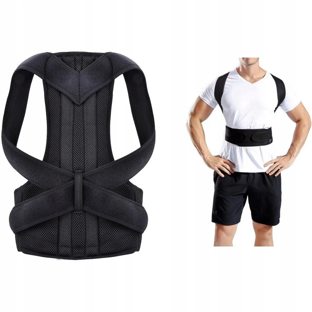 Ортопедический корректор осанки Back Pain Need Help, Грудопоясничный корсет, Корсет для спины и осанки