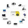 Портативный мини проектор мультимедийный с динамиком Led Projector YG300 Full HD