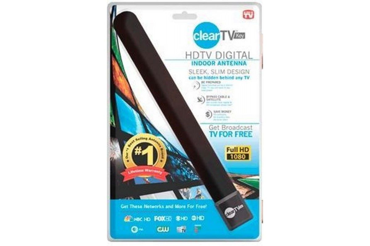 Цифровая комнатная ТВ антенна Digital Clear TV key full hd 1080 , Антенна для Т2 телевизионная HDTV
