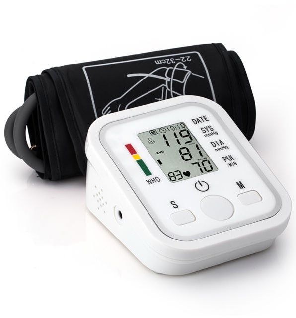 Автоматический тонометр Sunnymed Arm Style B02R плечевой, устройство для измерения давления, частоты пульса, индикатор аритмии