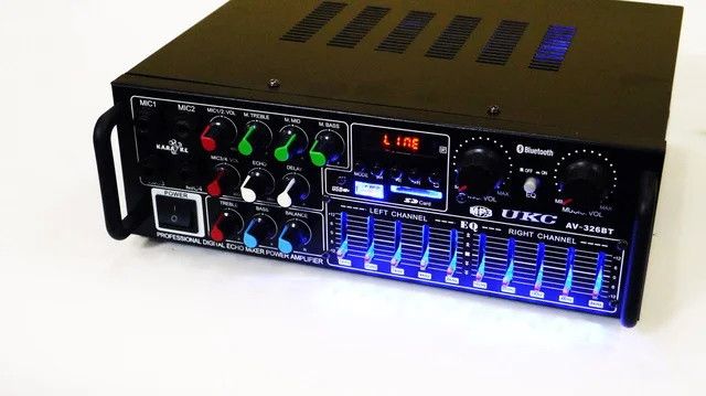 Підсилювач потужності звуку UKC AV-326BT, Інтегральний підсилювач, стерео підсилювач