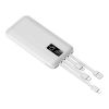 Power Bank 10000 мАч Ultra Fast 1023, Ультра быстрый Повербанк на 10000 мАч с быстрой зарядкой USB, Micro USB, Type-C, Lightning