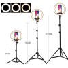 Кольцевая светодиодная LED лампа 30 см Ring Fill Light LED, селфи кольцо