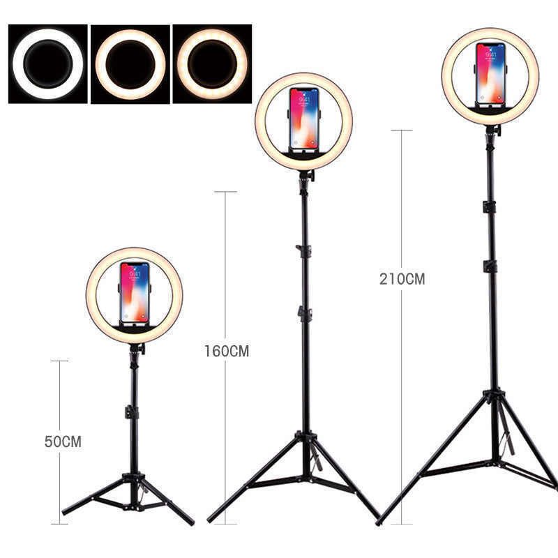 Кольцевая светодиодная LED лампа 30 см Ring Fill Light LED, селфи кольцо