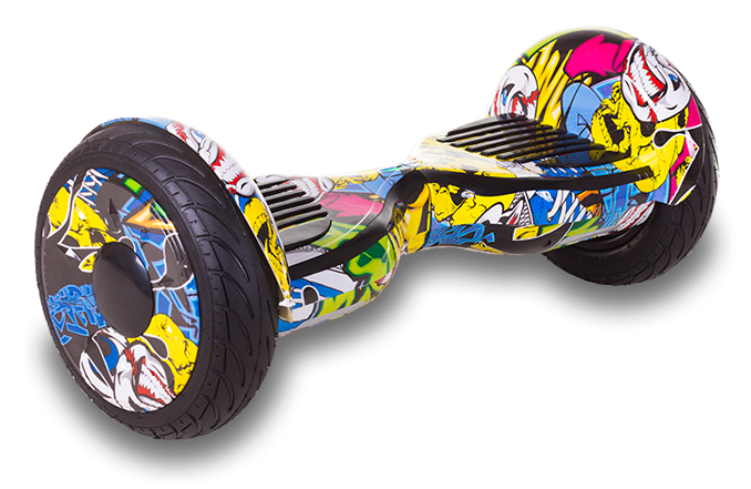 Гироскутер Smart Balance 10,5 дюймов HIP HOP(графити в стили HIP HOP) стильно, модно, молодёжно.