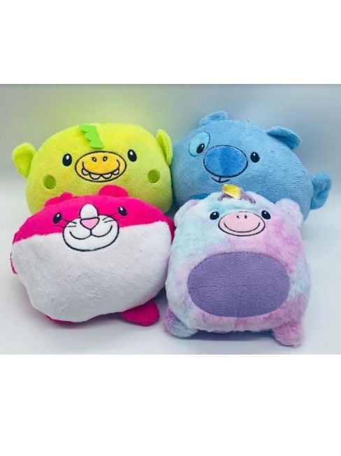 Мягкая плюшевая Детская удобная универсальная Пижама Kids Huggle Pets Толстовка–Комфортный Плед с рукавами для детей 3 в 1 Подушка + Игрушка + Худи Универсальный размер до 150 см, трансформер с капюшоном забавные животные