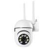 Поворотная камера наружного видеонаблюдения с Wi-Fi CLOUD STORAGE, Уличная поворотная 360° погодозащитная IP-камера, полный угол обзора, с удаленным доступом, ночной съёмкой и датчиком движения и и облачным хранилищем