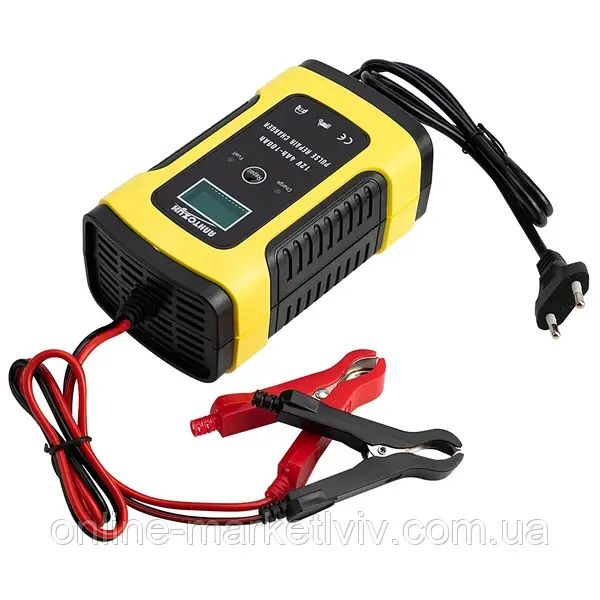 Автоматическое зарядное устройство для автомобильных аккумуляторов Smart Pulse Charger 12V 5A, Зарядное устройство для аккумулятора, Пусковое устройство для автомобиля