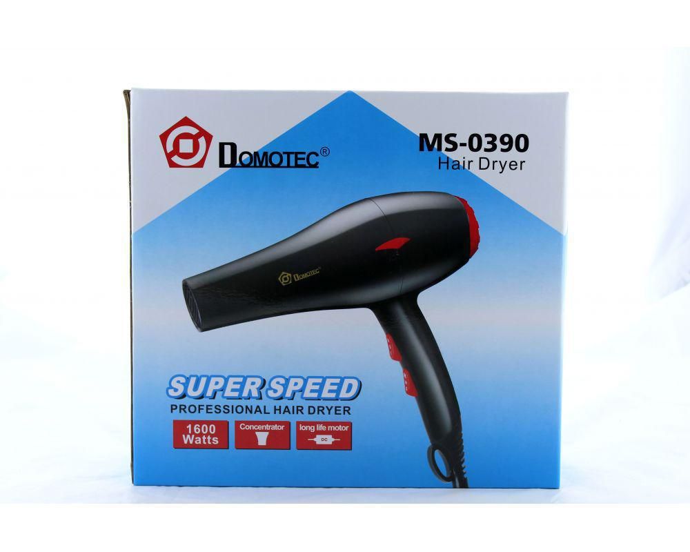 Профессиональный компактный фен Domotec MS-0390