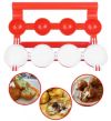Удобная практичная Форма Для Котлет С Начинкой Stuffed Ball Maker, для быстрого и легкого изготовления мясных фаршированных шариков, для приготовления фрикаделек с начинкой, для формирования тефтелей