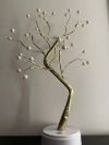 Декоративное дерево Bonsai led tree light h20in N2, Декоративный красивый и функциональный светильник led "Бонсай", Ночник Настольный в Виде Дерева с жемчужинами, Лампа для декора,ветки можно регулировать