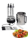 Шашлычница электрическая на 6 шампуров 1000W Kebabs Machine, Вертикальная домашняя электрошашлычница