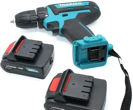 Шуруповерт Makita 550DWE 24V, 5.0AH на 2 аккумулятора