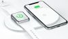 Беспроводное зарядное устройство Baseus Smart 2 в 1 Llightning WX2IN1-B02
