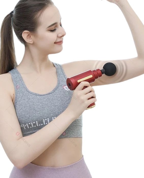 Ударный массажер для тела Fascial Gun MGE-006 Health массажер пистолет для мышц