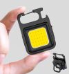 Аккумуляторный фонарик-брелок карабин LK-39 LED 500mAh с магнитом USB Тype-C