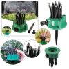 Зрошувач Water Sprinklers 360 для поливу, Спринклерний зрошувач - розпилювач для газону 360 Multifunctional Water Sprinklers, Розумна система поливу 12 в 1, Поливальна система автоматична, Дощувач городний, Розбризкувач для саду